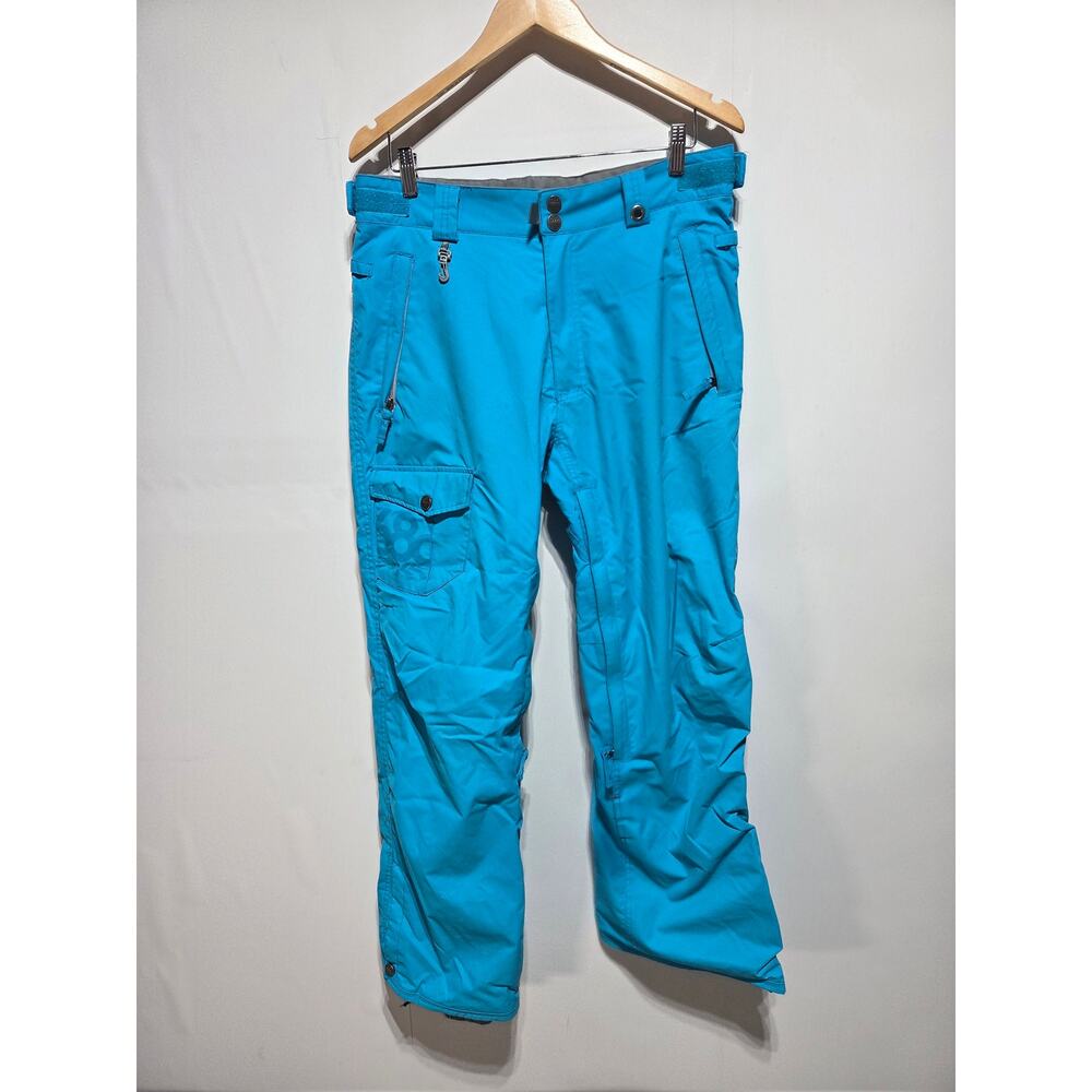 686 Infidry Mannual Men's Blue Snow Ski Pants Size Med Michael Akirawest